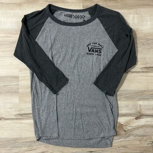 Vans 3/4 Length Sleeve Shirt